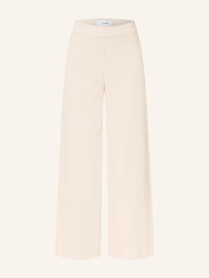 Comma Spodnie 7/8 Ze Sztruksu beige