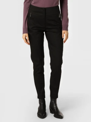 comma Spodnie Kobiety Bawełna czarny jednolity,