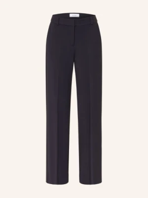 Comma Spodnie Marlene Z Dżerseju blau