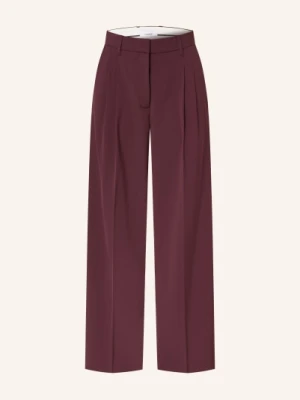 Comma Spodnie Z Materiału Typu Marlene rot