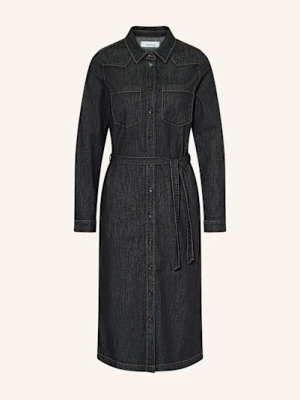 Comma Sukienka Jeansowa blau