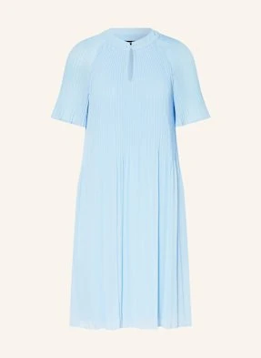 Comma Sukienka Plisowana blau