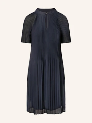 Comma Sukienka Plisowana blau