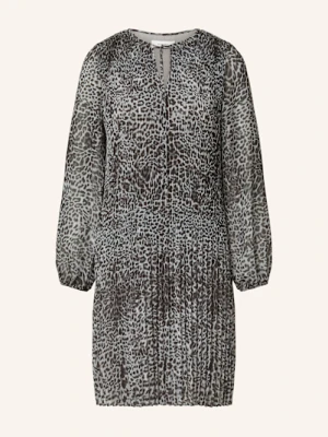 Comma Sukienka Plisowana grau