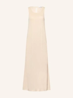 Comma Sukienka Z Dzianiny beige