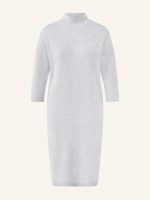 Comma Sukienka Z Dzianiny grau