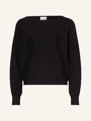 Comma Sweter schwarz CZARNY