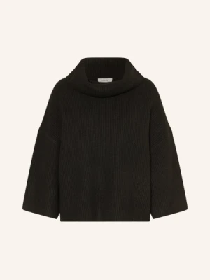 Comma Sweter Z Golfem schwarz