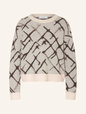 Comma Sweter Z Kamieniami Ozdobnymi beige
