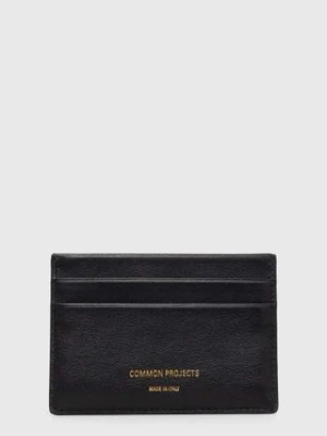 Common Projects etui na karty skórzane Multi Card Holder kolor czarny 9177