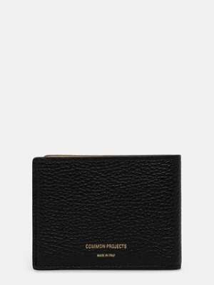 Common Projects portfel skórzany Standard Wallet męski kolor czarny 9175.7001