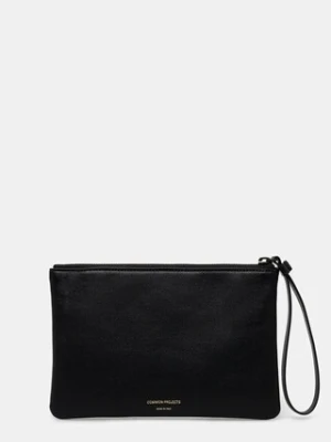 Common Projects saszetka skórzana Small Flat Pouch kolor czarny 9187.7547