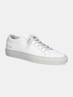 Common Projects sneakersy skórzane Achilles Contrast Bumpy kolor biały 2432.0506