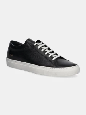 Common Projects sneakersy skórzane Achilles Contrast Bumpy kolor czarny 2432.7547