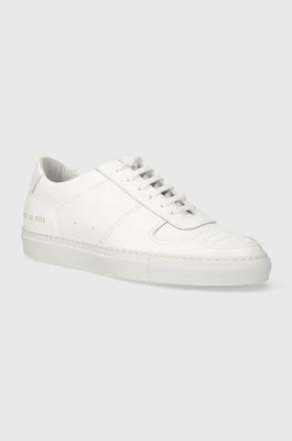 Common Projects sneakersy skórzane Bball Low in Leather kolor biały 2155