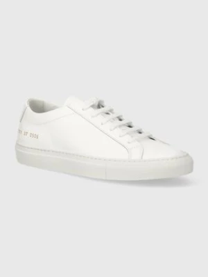 Common Projects sneakersy skórzane Original Achilles Low kolor biały 3701