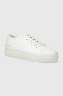 Common Projects sneakersy skórzane Tournament Low Super in Leather kolor biały 4017