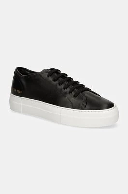 Common Projects sneakersy skórzane Tournament Low Super in Leather kolor czarny 4017