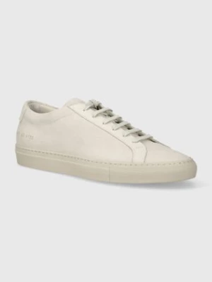 Common Projects sneakersy zamszowe Original Achilles in Suede kolor biały 2411