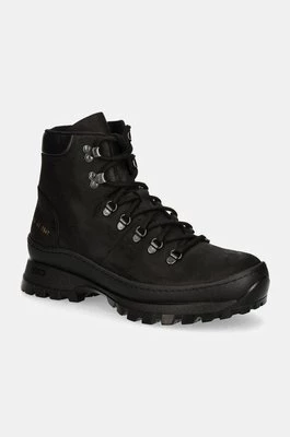 Common Projects trapery skórzane Hiking Boot męskie kolor czarny 2454