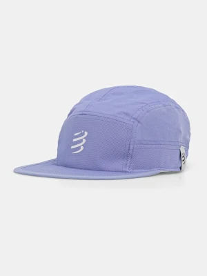 Compressport czapka z daszkiem 5 Panel Light kolor niebieski XHWU792