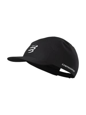 Compressport czapka z daszkiem czarny