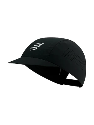Compressport czapka z daszkiem Pro Racing kolor czarny gładka XHWU732