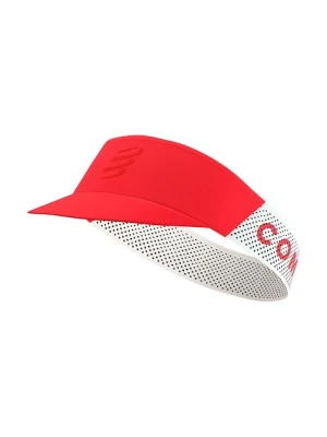 Compressport daszek Pro Racing Visor kolor czerwony gładka XHWU699