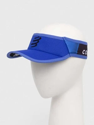 Compressport daszek Visor Ultralight kolor niebieski wzorzysta XHWU3895