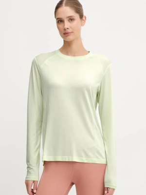 Compressport longsleeve do biegania Performance kolor zielony ATSW4955