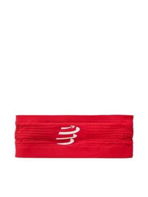 Compressport Opaska materiałowa Headband On/Off CU00009B Czerwony