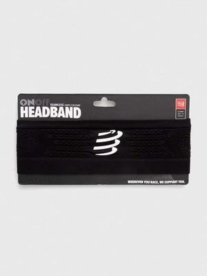 Compressport opaska na głowę Headband On/Off kolor czarny XBNU3909