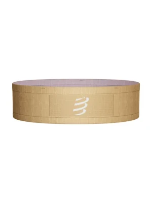 Compressport pas biegowy Free Belt kolor beżowy CU00012B