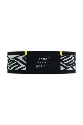 Compressport pas biegowy Free Belt Pro kolor czarny CU00011B