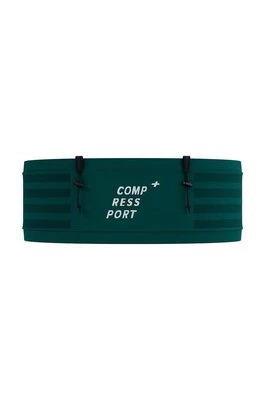 Compressport pas biegowy Free Belt Pro kolor zielony CU00011B