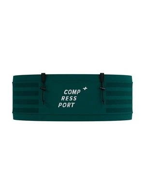 Compressport pas biegowy Free Belt Pro kolor zielony CU00011B