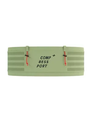 Compressport pas biegowy Free Belt Pro kolor zielony CU00011B