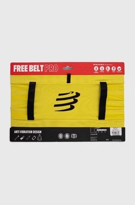 Compressport pas biegowy Free Belt Pro kolor żółty CU00011B