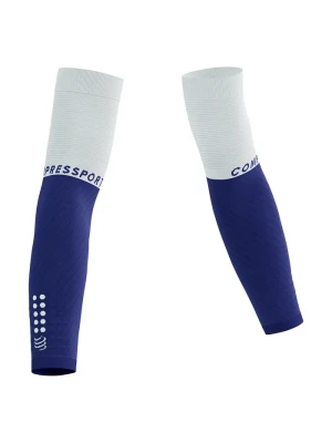 Compressport rękawy granatowy