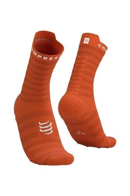 Compressport skarpetki Pro Racing Socks v4.0 Ultralight Run High - White/Alloy XU00050B