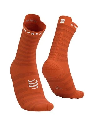 Compressport skarpetki Pro Racing Socks v4.0 Ultralight Run High - White/Alloy XU00050B