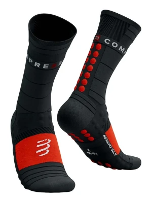 Compressport skarpetki Pro Racing Socks Winter Run czarny