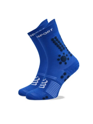 Compressport Skarpety długie Pro Racing V4.0 Trail XU00048B Niebieski
