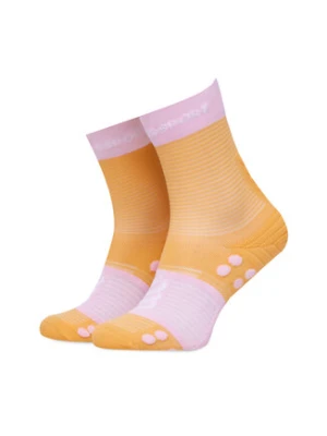 Compressport Skarpety długie Proracing Socks V4 XU00046B4033 Pomarańczowy