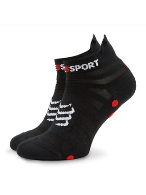 Compressport Skarpety Niskie Unisex Pro Racing Socks v4.0 Ultralight Run Low XU00051B Czarny