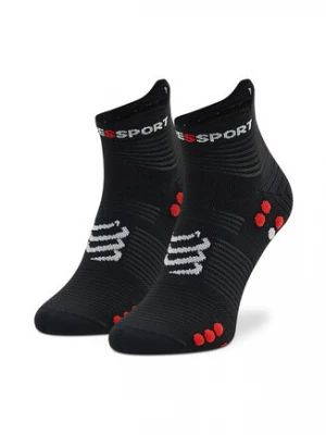 Compressport Skarpety wysokie unisex Pro Racing Socks V4.0 Run Low XU00047B_906 Czarny