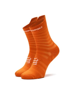 Compressport Skarpety wysokie unisex Pro Racing Socks V4.0 Ultralight Run High XU00050B Czerwony