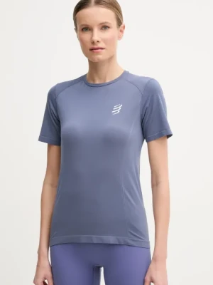 Zdjęcie produktu Compressport t-shirt do biegania Performance kolor niebieski ATSW4930