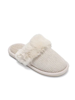 Confly Kapcie w kolorze beżowym rozmiar: 38