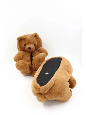 Confly Kapcie w kolorze jasnobrązowym rozmiar: 38-39